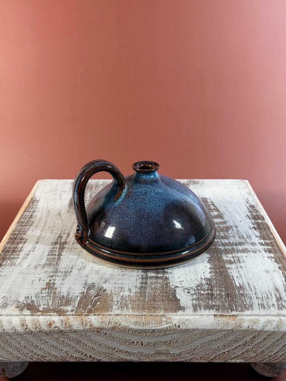 HandCrafted Why Not Pottery Oil Lamp